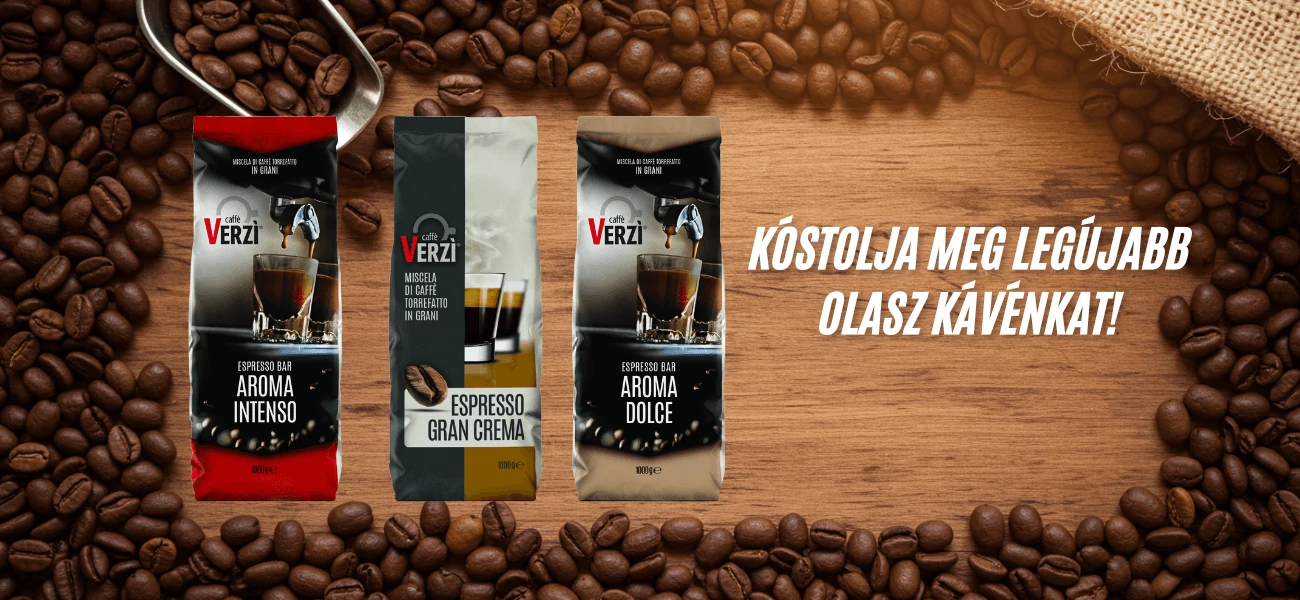 Caffé Verzi szemes kávék