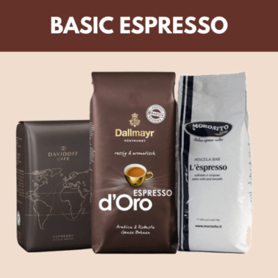 Basic Espresso szemes kávéválogatás