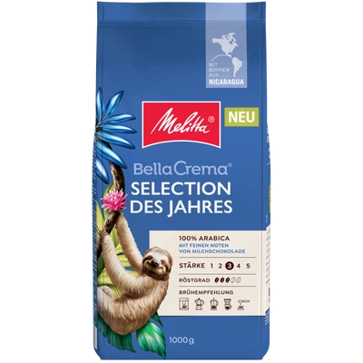 Melitta Bellacrema Selection des Jahres szemes kávé 1000g