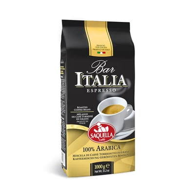 Saquella Bar Italia 100% Arabica szemes kávé 