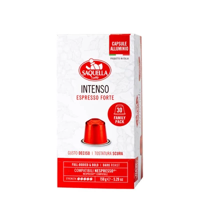 Saquella Intenso - Nespresso kompatibilis kávékapszula