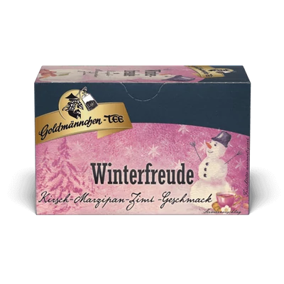 Goldmännchen Winter FREUDE 