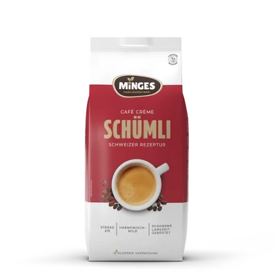Minges Caffe Crema Schümli  szemes kávé 1000g