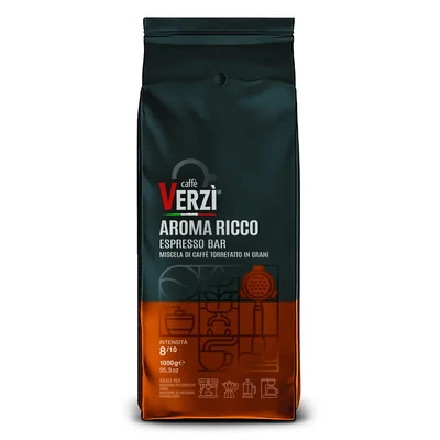 Caffé Verzi Aroma Ricco szemes kávé (1kg)