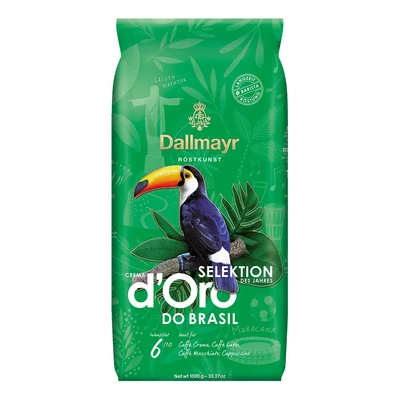 Dallmayr d'Oro do Brasil 2025 Selektion szemes kávé 1000g