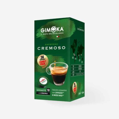 Gimoka Espresso Cremoso - Modo Mio kompatibilis kapszula (36 db)