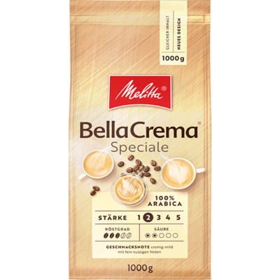 Melitta Bellacrema SPECIALE szemes kávé 1000g
