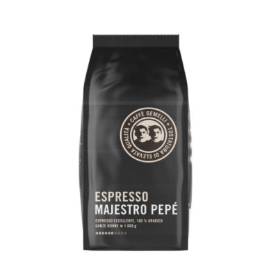 Caffé Gemelli Majestro Pepe szemes kávé