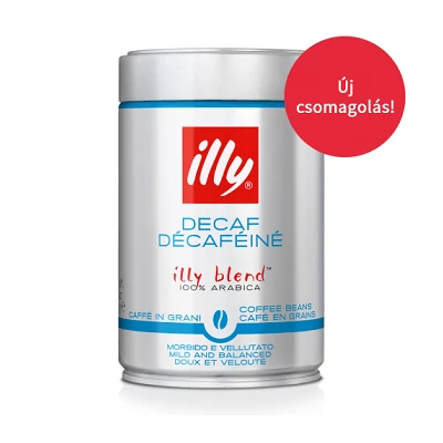 Illy koffeinmentes szemes kávé 250g