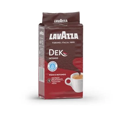 LAVAZZA Decaffeinato INTENSO koffeinmentes őrölt kávé 250g