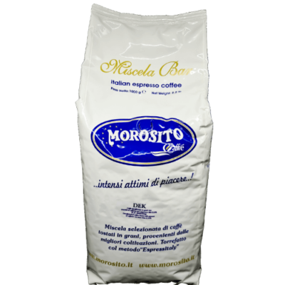 Morosito Decaffeinato  koffeinmentes szemes kávé (1000g)
