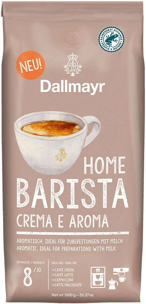 Dallmayr Home Barista Crema e Aroma szemes kávé (1000g)