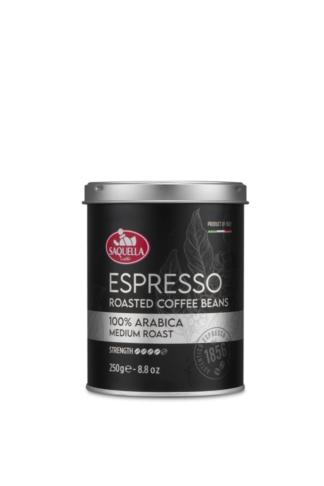 Saquella Espresso 100% Arabica Medium Roast szemes kávé (250g)