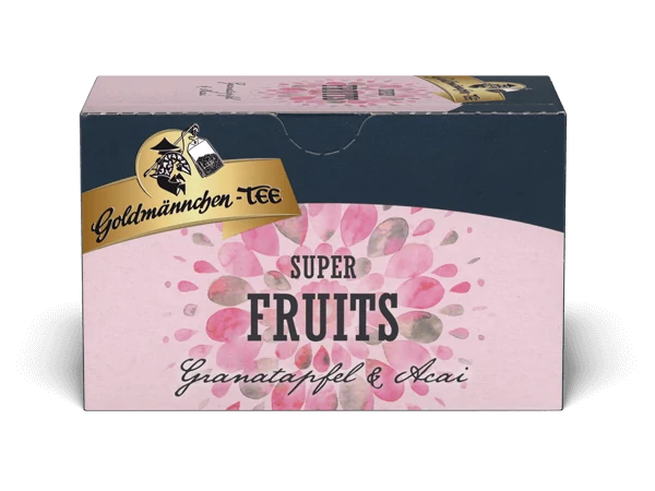 Goldmännchen Super Fruits - Gránátalma & Acai gyümölcstea