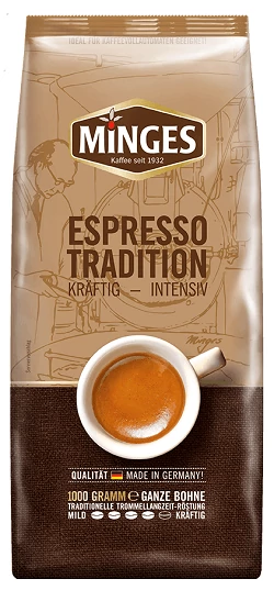 Minges Espresso Tradition szemes kávé (1000g)