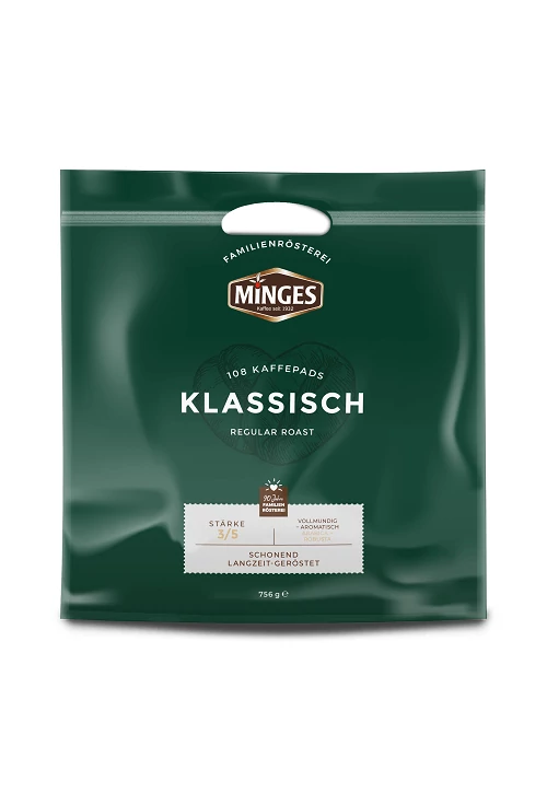 Minges  Regular - Senseo kompatibilis kávépárna (108 db)