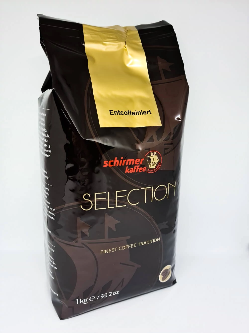 Schirmer Selection koffeinmentes szemes kávé (1000g) 